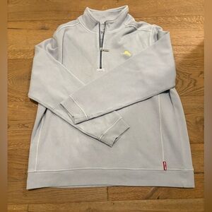 Tommy Bahama Quarter Zip Sweatshirt NWOT